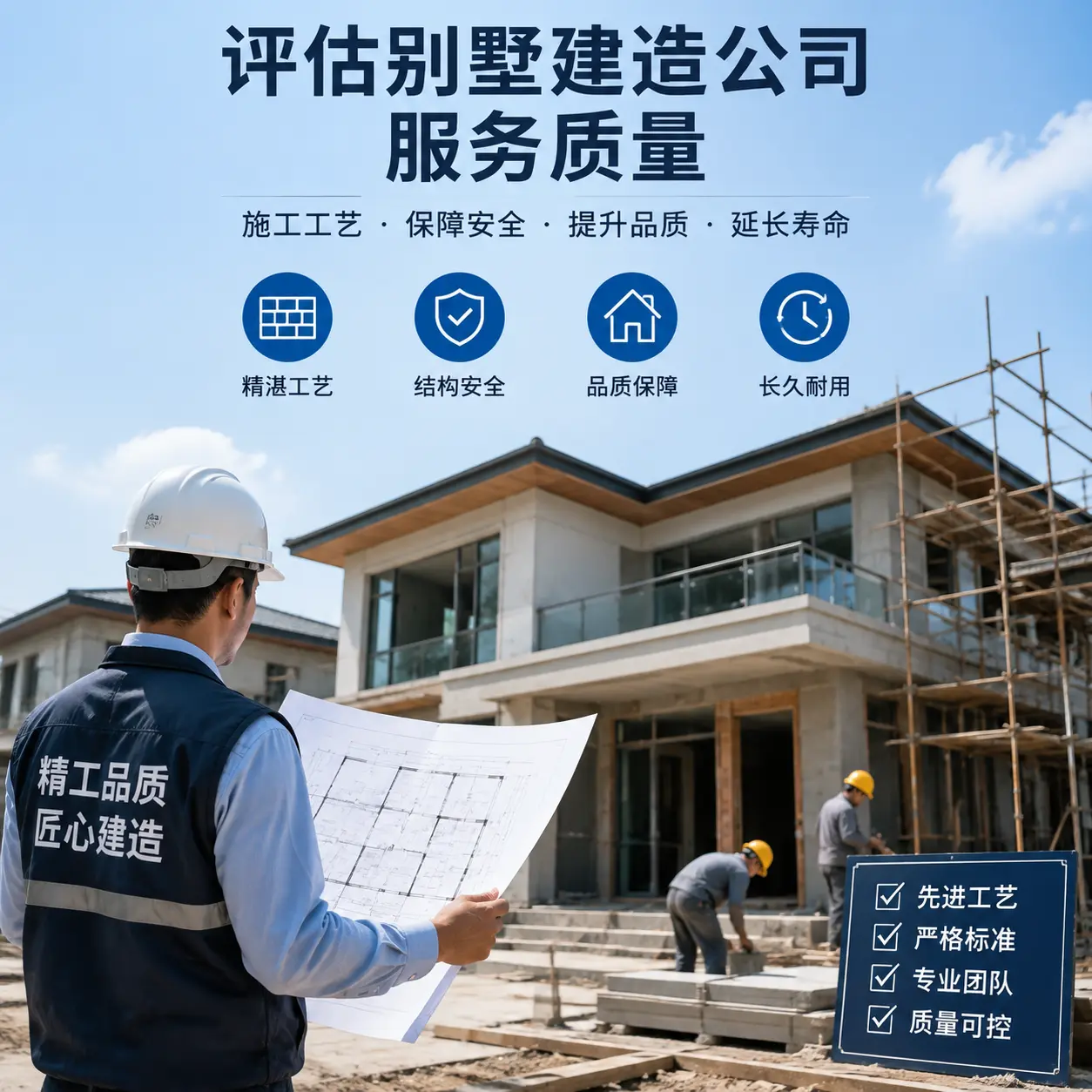 如何评估 息烽 别墅建造公司的服务质量？