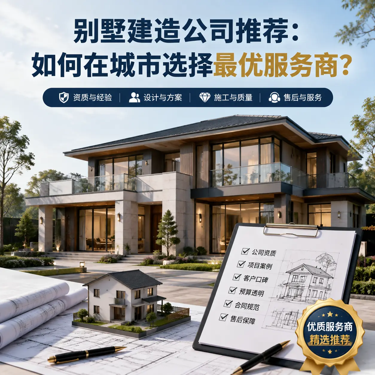 别墅建造公司推荐：如何在 息烽 选择最优服务商？