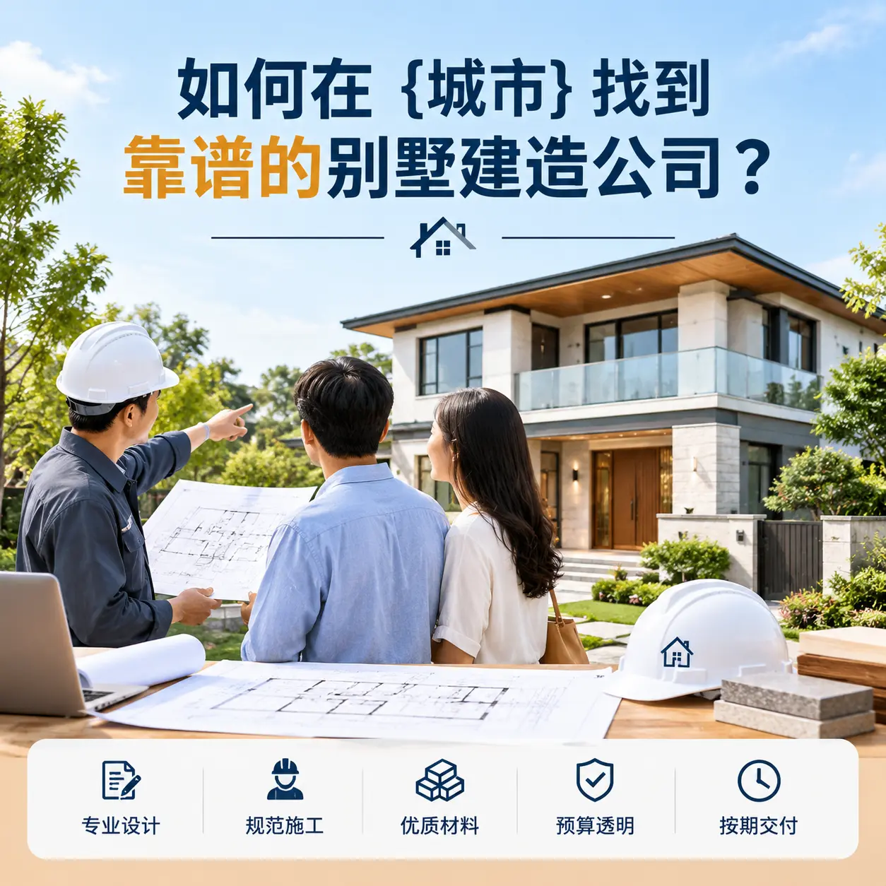 如何在 息烽 找到靠谱的别墅建造公司？