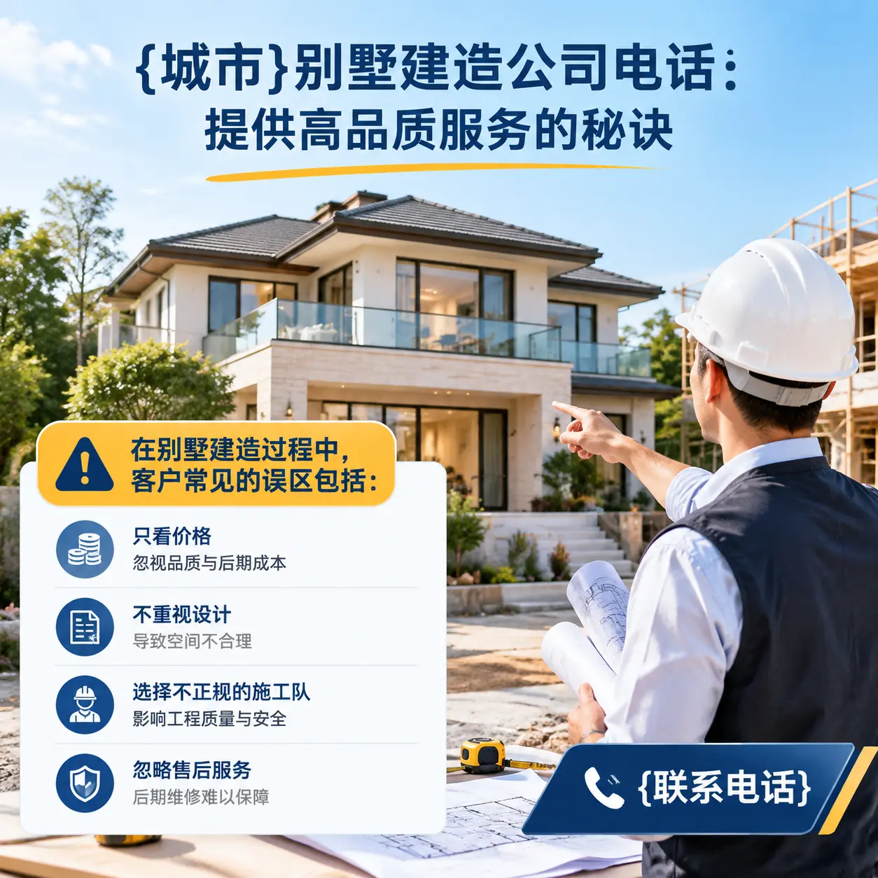 息烽别墅建造公司电话：提供高品质服务的秘诀