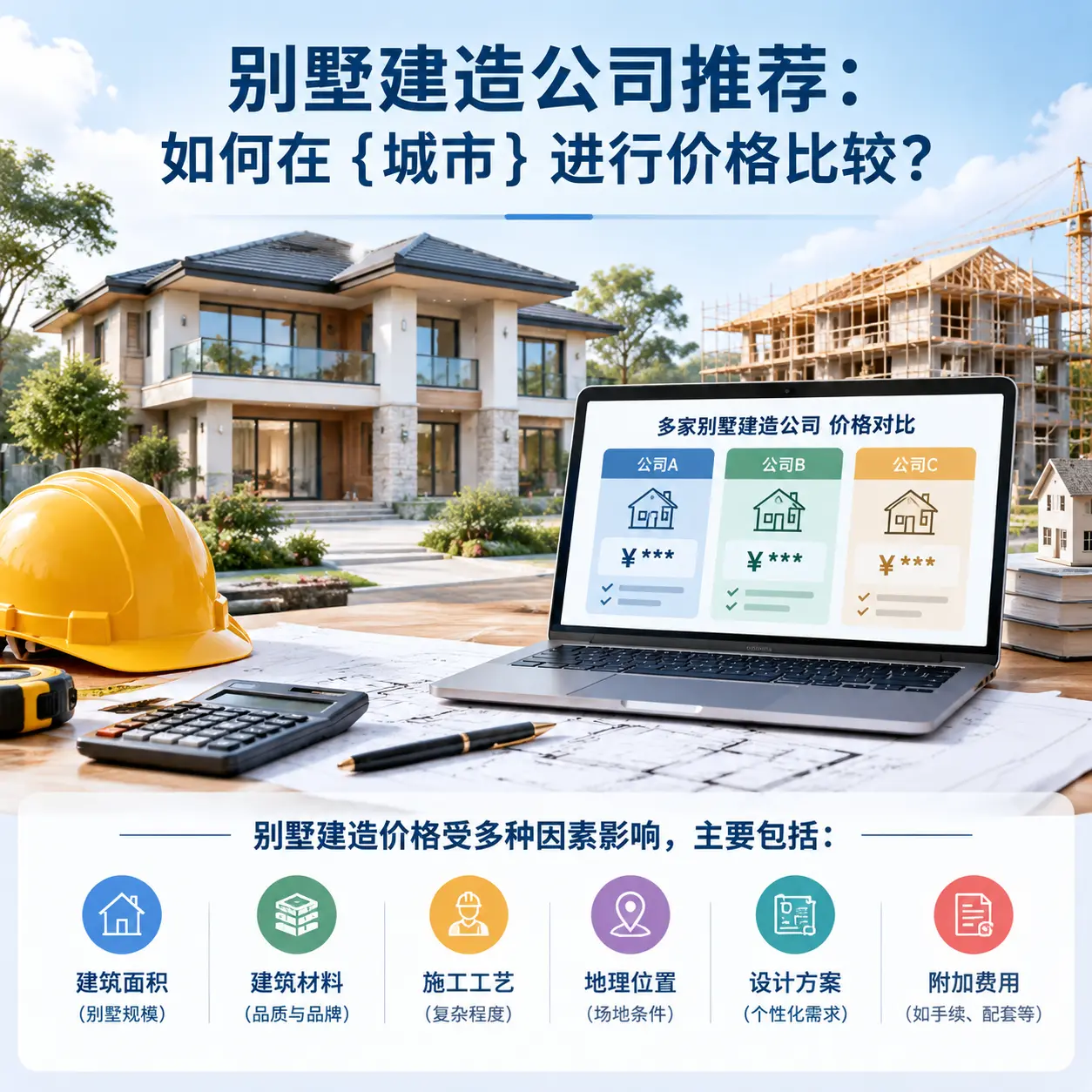 别墅建造公司推荐：如何在 息烽 进行价格比较？