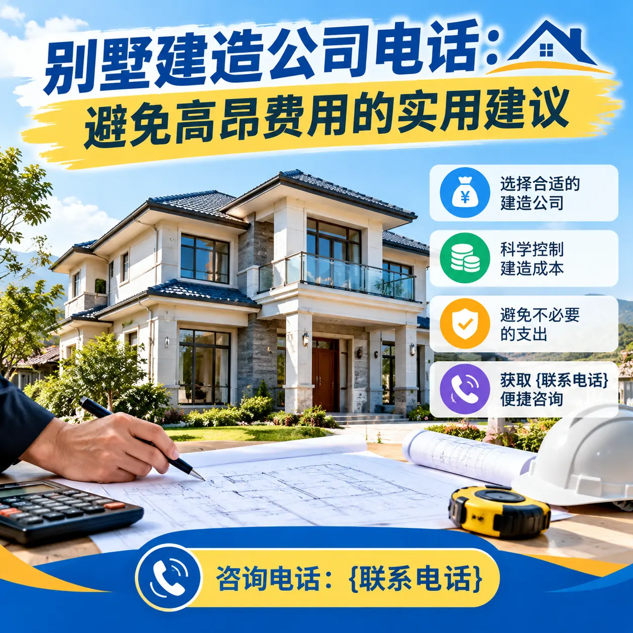 息烽别墅建造公司电话：避免高昂费用的实用建议