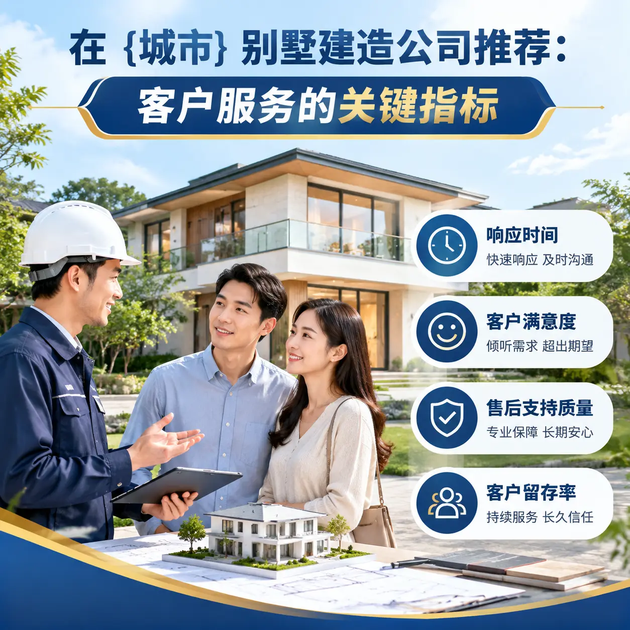 在 息烽 别墅建造公司推荐：客户服务的关键指标