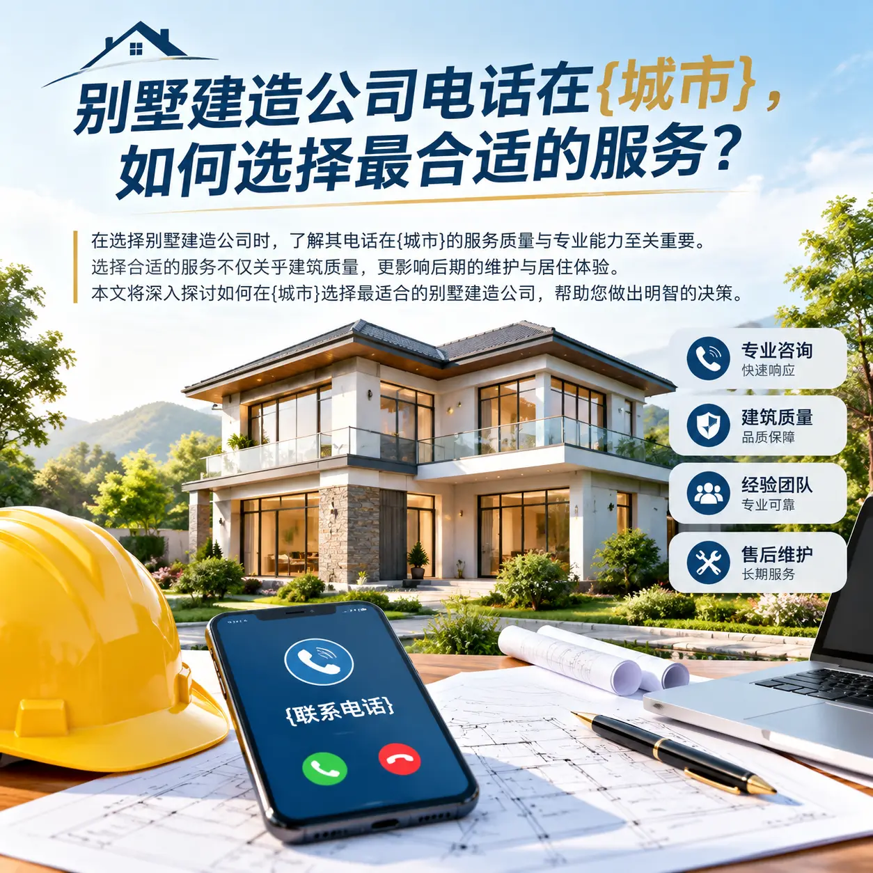 别墅建造公司电话在息烽，如何选择最合适的服务？