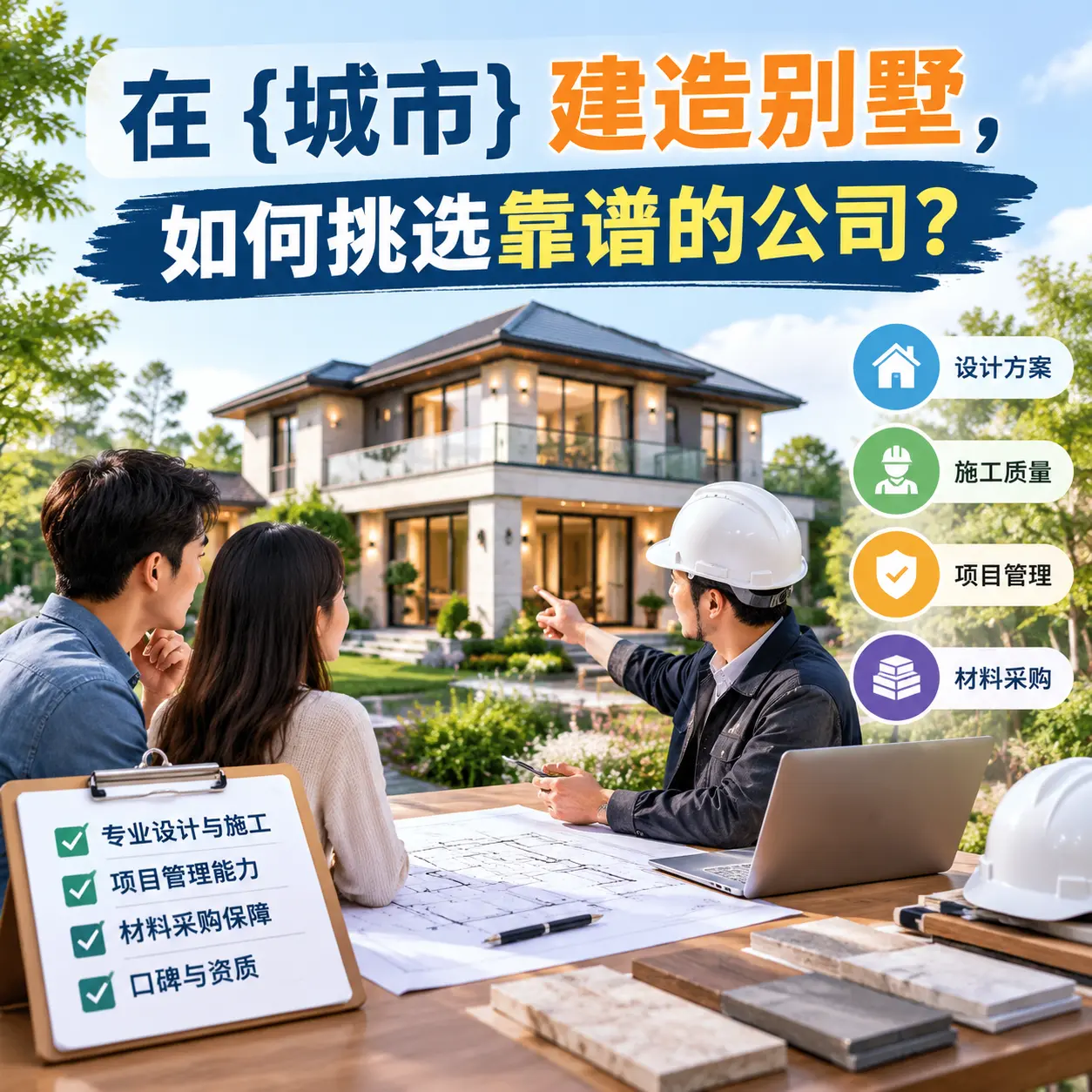 在 息烽 建造别墅，如何挑选靠谱的公司？