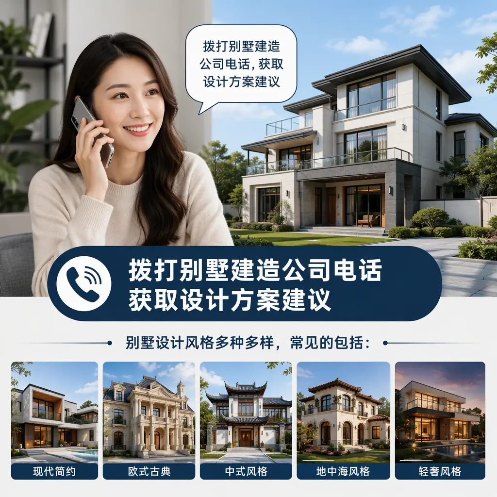 拨打息烽别墅建造公司电话，获取设计方案建议