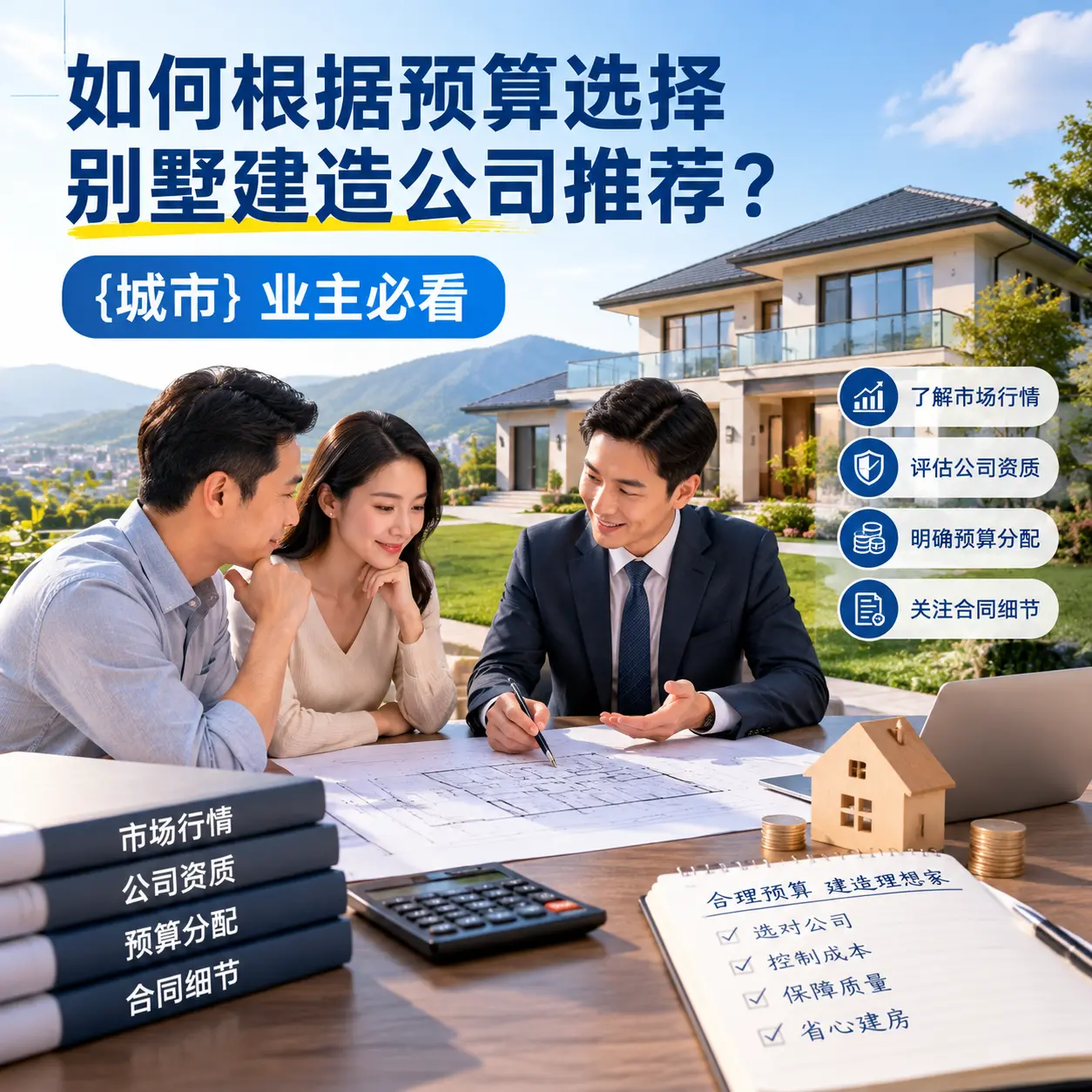 如何根据预算选择别墅建造公司推荐？ 息烽 业主必看