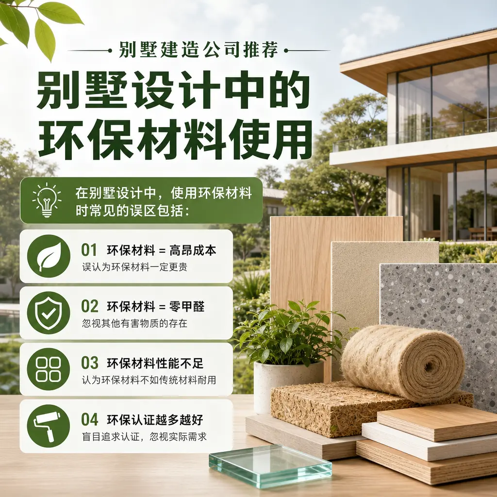 别墅建造公司推荐： 息烽 别墅设计中的环保材料使用