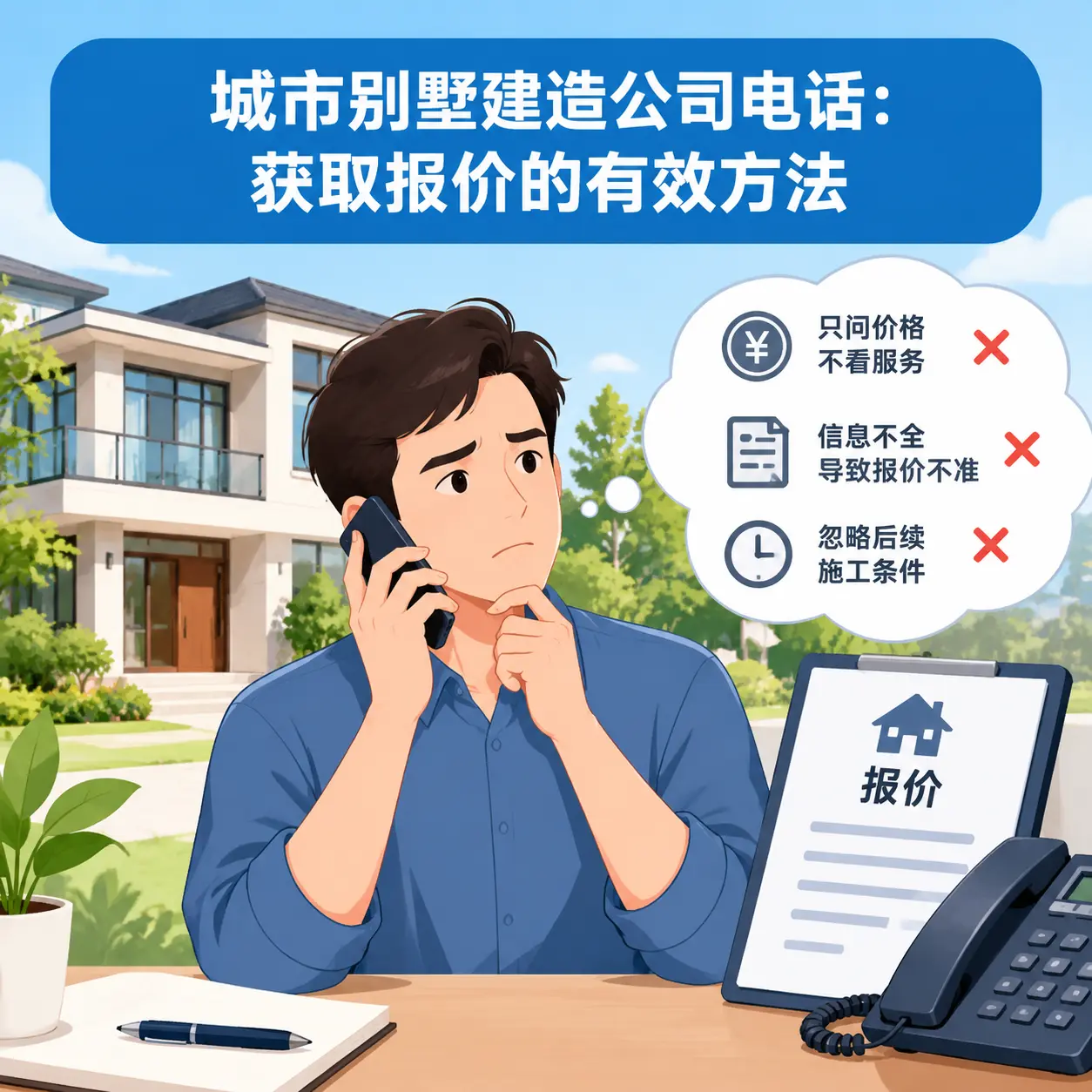 息烽别墅建造公司电话:获取报价的有效方法