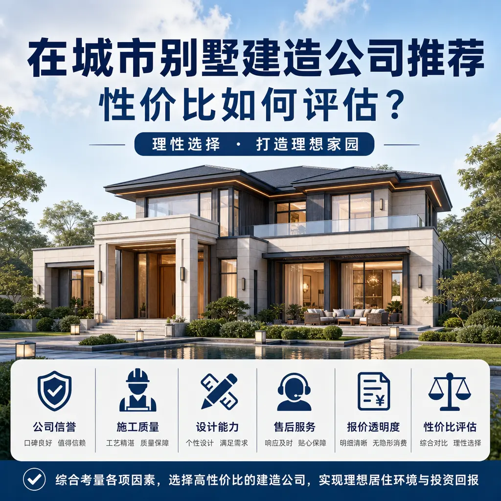 在 息烽 别墅建造公司推荐，性价比如何评估？
