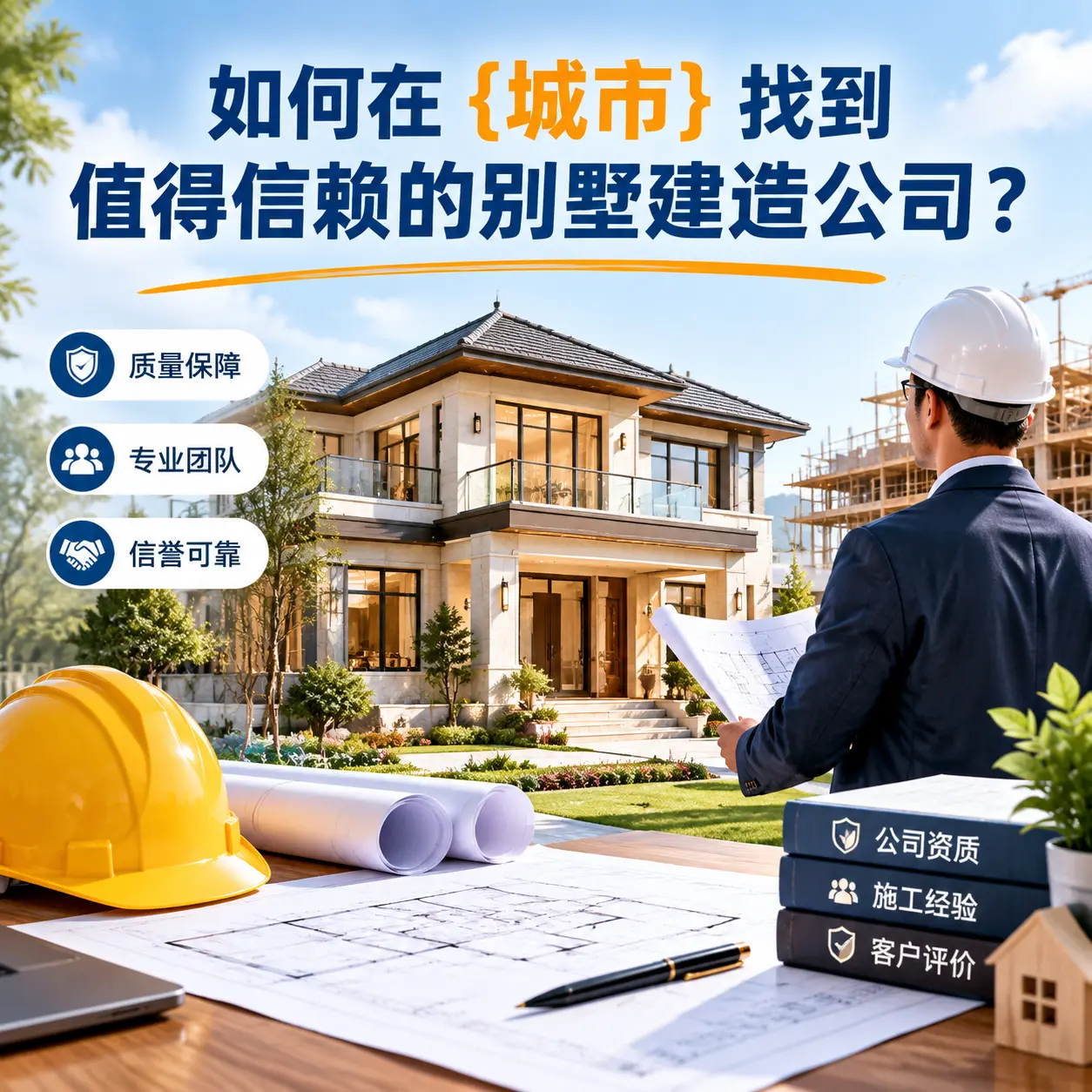 如何在 息烽 找到值得信赖的别墅建造公司？